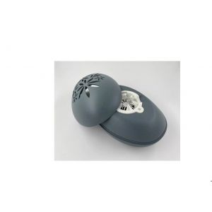 Diffuseur de parfum - Easy Scent - Galet Gris - A poser - Lumières et parfum dambiance - Gris