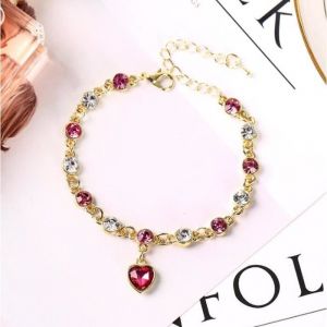 Bracelet Femme Crystal Charms Bijoux Femme Bracelet Fille Cadeau Pas cher