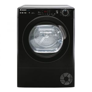 Sèche-linge pompe à chaleur CANDY CSEH10A2DBEBX-47 Smart - 10 kg - Bac EasyCase - Connecté - Noir