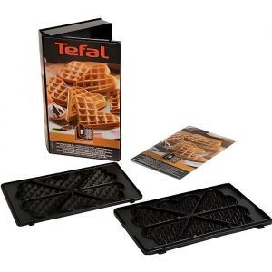 Plaque gaufre TEFAL - SNACK COLLECTION - XA800612 - Noir