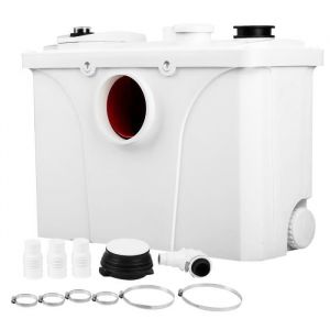 Station de relevage - PRO - Pompe eaux usées WC - 700W - Installation facile - Moteur silencieux