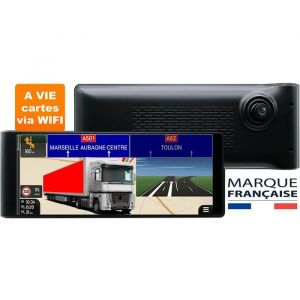 GPS Poids Lourd 7 Pouces NaviPro DVR GPS pour Camion Bus Voiture Europe 48 Pays Caméra de Route Intégrée Dashcam
