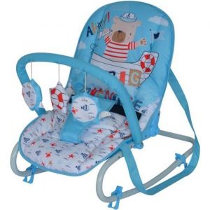 Transat Balancelle pour bébé TOP RELAX Lorelli Bleu