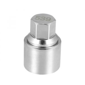 Écrou de roue X AUTOHAUX 539 Clé Démontage Serrure Douille Écrou antivol Roue pour VW Touareg Scirocco Magotan Phaeton Tiguan