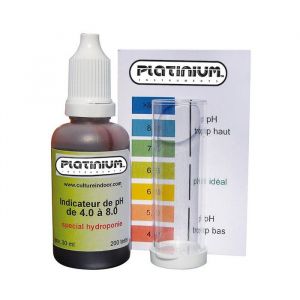Platinium - Test Kit pH - 200 tests manuels avec indicateur couleur