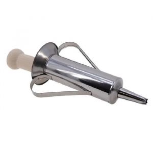 Churrera manuelle pour churros presse à biscuitmachine à churros avec tube en acier inoxydable-Format 28 x 10 x 8.5 cm