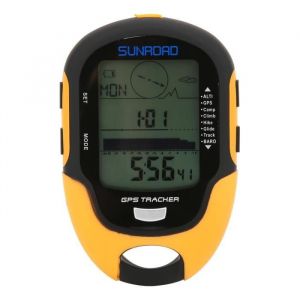 FR510 ABS IPX4 Altimètre de navigation extérieure de qualité étanche boussole humidité température GPS altimètre électronique-YIN