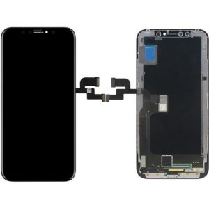 Pour iPhone X &eacute;cran LCD noir + tactile Digitizer Assembl&eacute;e pi&egrave;ce d&eacute;tach&eacute;e