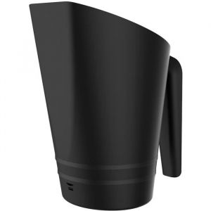 Pelle &agrave; granul&eacute;s - EDA - Jura Montania - 1 L - Pour 700 gr de Pellets - 118 x 158 x H.182 cm - Noir