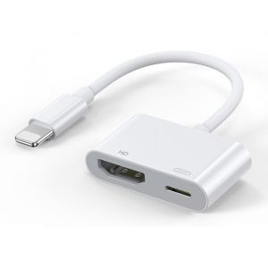 Cable Adaptateur Lightning vers HDMI AV num&eacute;rique TV convertisseur pour iPad Pro 9.7 (A1673/A1674/A1675) -Yuan Yuan-