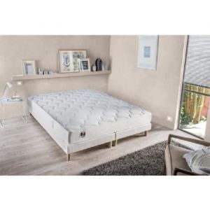 Ensemble matelas 160 x 200 + sommiers 2 x 80 x 200 - Latex - Ferme - GRANADA - CONFORT DESIGN