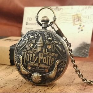 Montre musicale de poche - HARRY POTTER - Gousset - Acier - 56 cm - 135g
