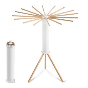 UISEBRT Octopus &Eacute;tendoir &agrave; Linge Pliable avec Barres en Bois Peu Encombrant Portable S&eacute;choir de Sol pour Balcon et Chambre