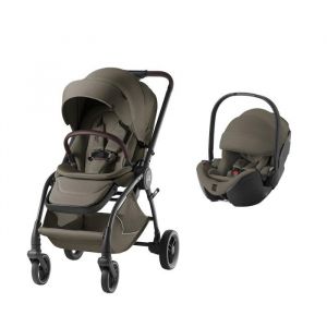 BRITAX R&Ouml;MER - Poussette Duo Rio + Baby-safe Pro Lux Urban Olive
