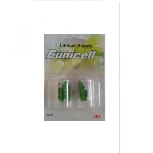 EUNICELL lot de 2 Piles CR2 Lithium 3V 800mAh CR15270 Battery Cr-2