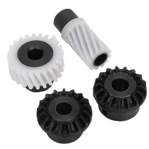 Pi&egrave;ces dimprimante 3D 4 pi&egrave;ces/ensemble Pignon en m&eacute;tal &agrave; engrenage conique &agrave; entra&icirc;nement par crochet 500 pour roue
