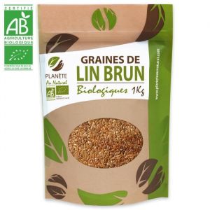 Graines de Lin Brun Bio - 1 kg