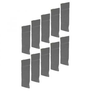 OMABETA 10pcs Sac de Sable dInondation Professionnel &agrave; Cordon de Serrage Vide pour Contr&ocirc;le des Inondations