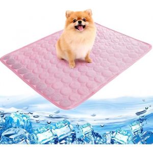Tapis Rafraichissant - 70x55cm - Gel Non Toxique - R&eacute;sistant Aux Rayures - Pour Chats
