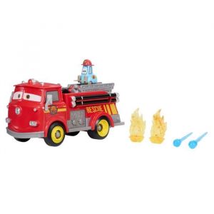 Cars - Camion de Pompier Red & Guido - Coffret véhicule et accessoires - Disney Pixar Cars - JFL54