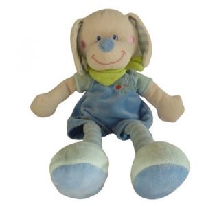 Doudou peluche chien 36 cm tr&egrave;s bon &eacute;tat Mots DEnfants