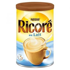 LOT DE 7 - RICORE : Caf&eacute; au lait &agrave; la chicor&eacute;e soluble 400 g