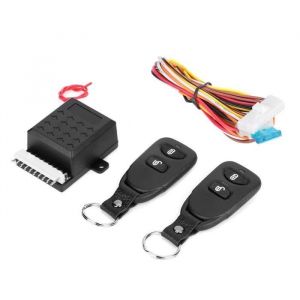 ZJCHAO Système dalarme de voiture Kit de verrouillage de clé antivol de télécommande universelle pour système dalarme central
