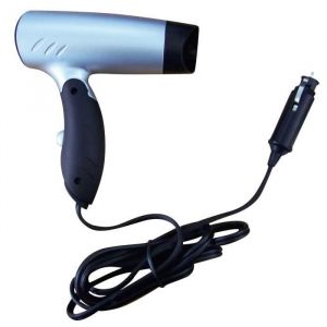Sèche-cheveux - INCASA - 150 m - 180 W - Fonction chaud et froid - Branchement sur prise allume-cigare
