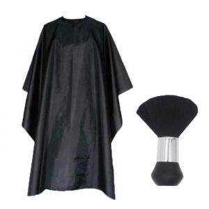 Salon coiffeur Cape Cape Cape Cape Coiffure Robe de coiffure avec le cou Duster Brosse Professional pour coiffure Dye de cheveux Per