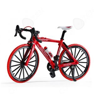 C Vélo miniature modèle de bicyclette en alliage modèle de voiture de piste à léchelle 1:8 modèle de jouet exercice de