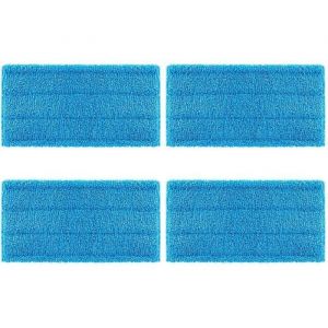 4 lingettes en microfibre compatible avec balai swiffer wetjet Recharge pour swiffer wetjet fabriqu&eacute; en microfibre de haute qualit&eacute;