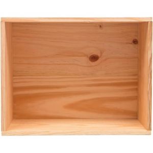 Caisse bois vin 3 bouteilles Mabouteille.fr&reg; - Boite rangement bois en Pin Massif [ Caisses a vin vides en bois ]