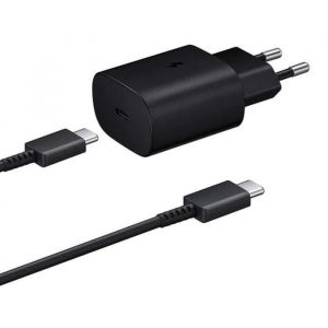 Chargeur Secteur Rapide 25W avec Cable de charge USB-C Type C pour Nokia 6.1 2018 5.5-Nokia 7 Plus 6 - Noir - Yuan Yuan