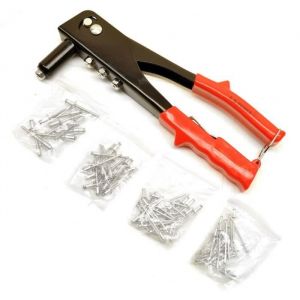 Riveteuse pneumatique de la main avec rivet pop Pot 75 Rivets en aluminium 2.4 / 3.2 / 4.0 /4.8 mm TE559