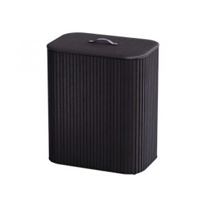 Panier &agrave; linge - JOSEPH JOSEPH - Tota Trio Luxe - 90 litres - Noir - 3 compartiments