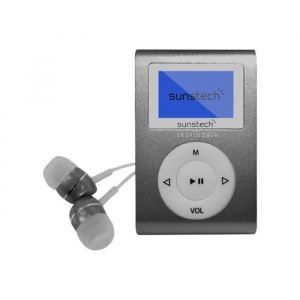 Lecteur numérique Sunstech DEDALOIII 8 Go gris - Mémoire flash Bluetooth boutons tactiles