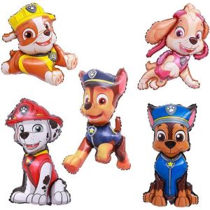 BALLON DECORATIF Patte Chien Patrouille Ballons Dog Ballons F&ecirc;te Pat Patrouille Anniversaire Ballon XXL H&eacute;lium Feuille Ballons