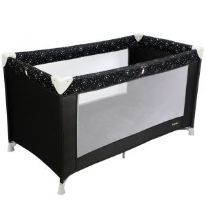 TROTTINE Lit parapluie b&eacute;b&eacute; pliage rapide + sac de transport ODISSEY NoirEtoile