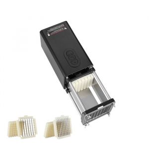 Coupe-frites &Eacute;lectrique - DUOKU - F300 - Lames en Acier Inoxydable - 58W - Noir