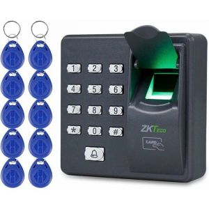 Digital &eacute;lectrique Lecteur RFID Scanner de Doigt Code Syst&egrave;me biom&eacute;trique Reconnaissance dempreintes digitales Syst&egrave;me de contr&ocirc;l