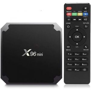 X96 Mini Android TV Box Lecteur multim&eacute;dia 2Go 16Go 4K Bo&icirc;te TV Android 11 Amlogic S905W2 chipset Quad-Core