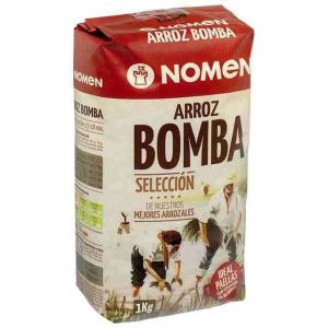 riz bomba pour paella nomen 1 kg
