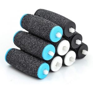 [Lot de 9] Rouleaux Têtes Recharges pour Scholl Velvet Smooth Pedi - HAUTSTORE - 3 Niveaux de Rugosité