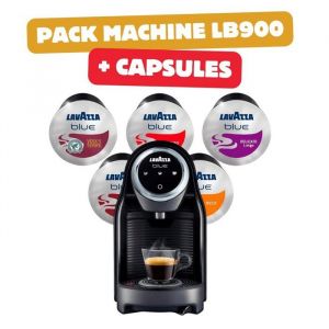 Kit Machine Lavazza BLue LB900 + 200 Capsules