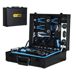 Valise &agrave; outils combin&eacute;e 247 pi&egrave;ces &ndash; Coffret de maintenance polyvalent pour bricolage maison et m&eacute;canique