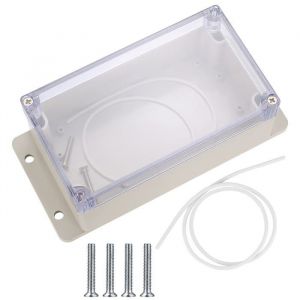 Boite de Derivation Etanche IP67 Electrique Exterieur Boîte de Jonction Connecteurs Boitier Electronique Extérieur Transparent