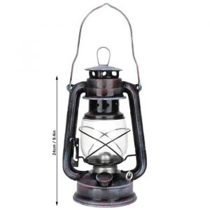 Lampe à pétrole - SURENHAP - Vintage - 24cm - Fer de haute qualité - Luminosité élevée
