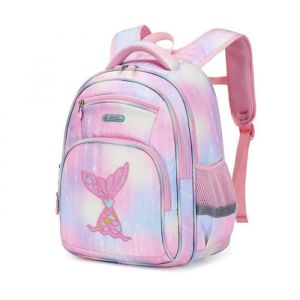 Sac &Agrave; Dos Cartable pour Enfants Filles Sac d&eacute;cole Cartable Maternelle Mignon de Dessin Anim&eacute; Multi Compartiments Tissu Oxford