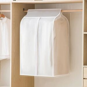 Housse de rangement pour v&ecirc;tements - PEVA - &Eacute;tanche &agrave; la poussi&egrave;re - Anti-mites - Translucide - &Agrave; suspendre - Pour penderie - [325]