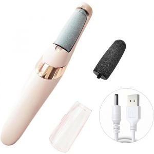 Rapeuse Pieds Électrique Râpe Electrique Pieds Tête Givrée Râpe à Pieds Pédicure Appareil Electrique Anti-Callosités Rechargeable